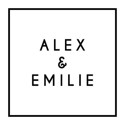 Alex and Emilie logo